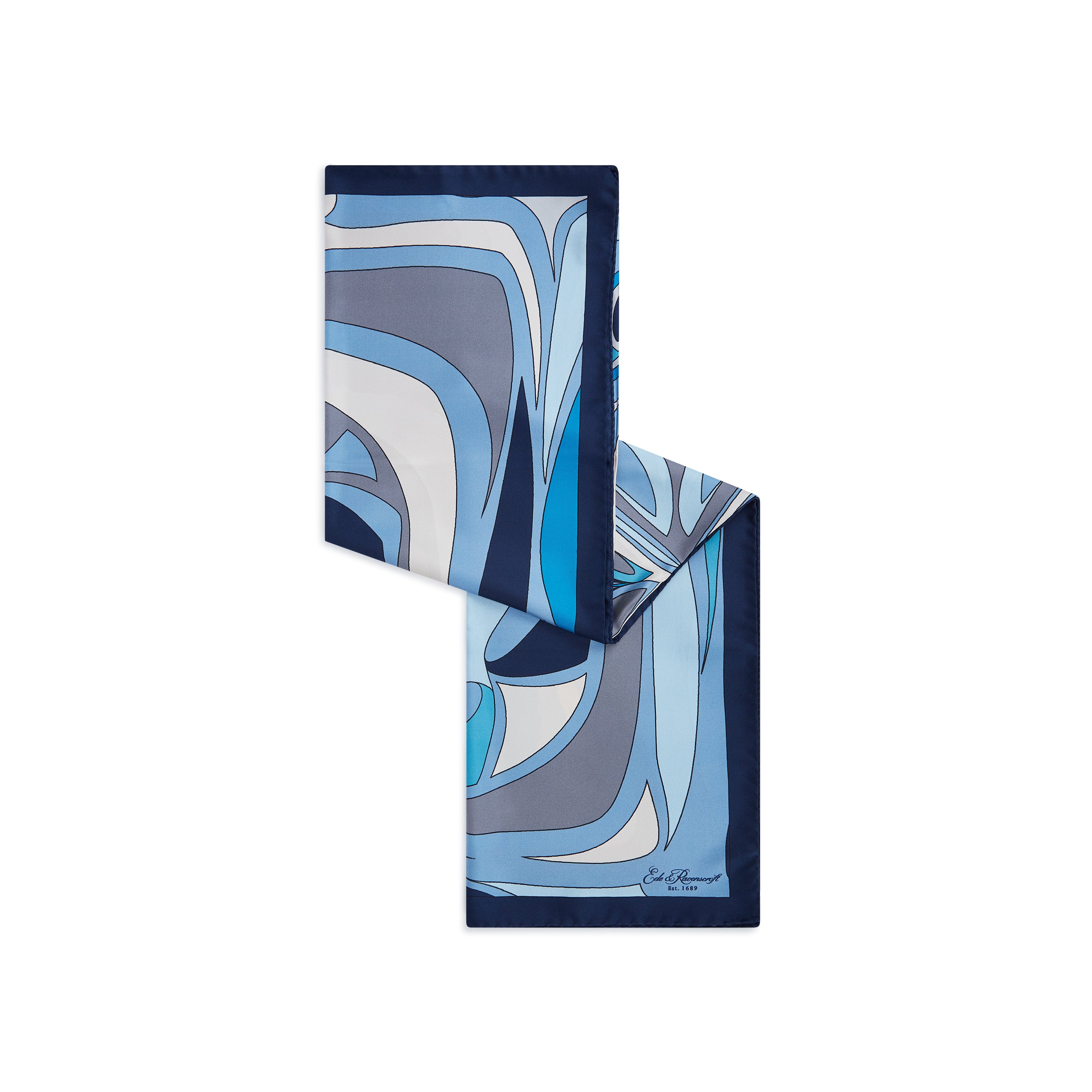 Elegant Abstract Butterfly Silk Scarf - Lightweight Fashion Accessory for Women, Perfect for Parties, Weddings & Everyday Wear