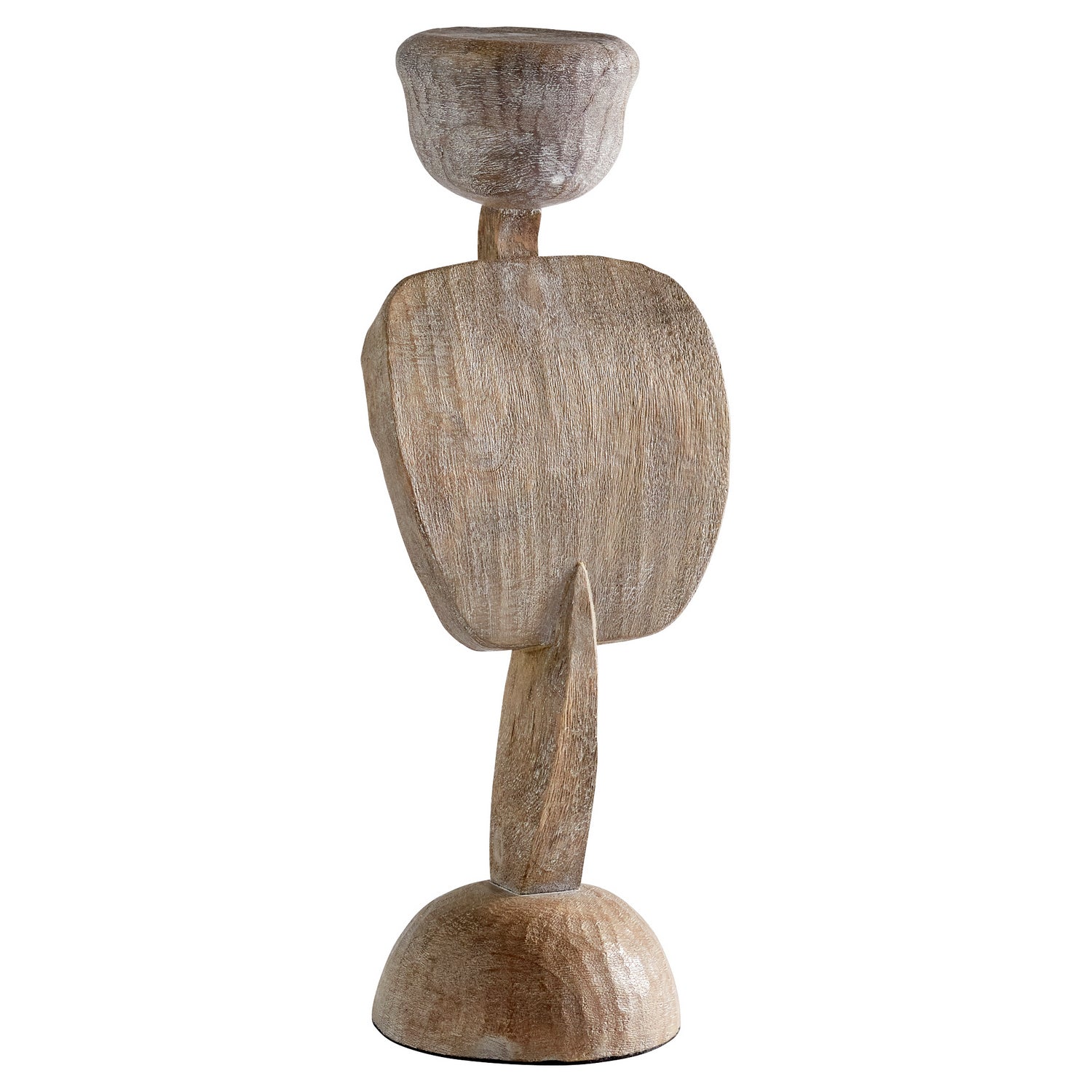 Cyan Design 11282 Chakra Sculpture - Weathered Grey Small Meditation Statue for Yoga, Home Decor & Spiritual Healing | Perfect for Living Room, Office & Zen Spaces