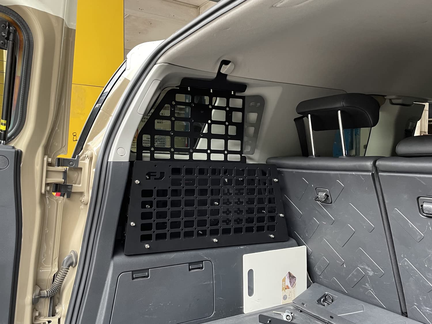 Toyota FJ Cruiser (XJ10) 2007-2014 Modular Storage Panel System - Black Trunk Shelf & Rear Cargo Organizer for Interior Luggage Storage | Perfect for Camping Gear, Road Trips & Outdoor Adventures