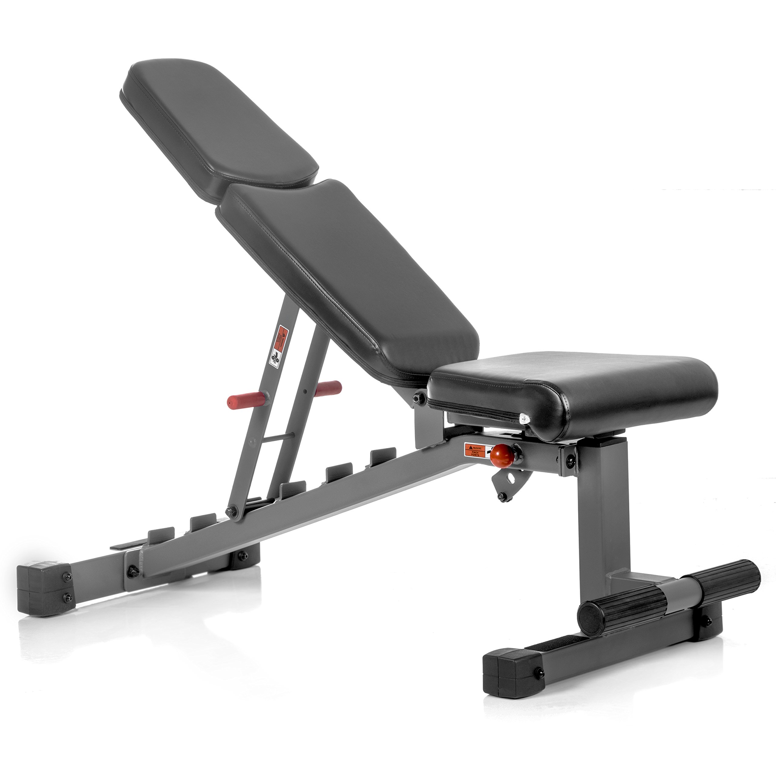 XMark Adjustable Weight Bench for Strength Training - 1500 lb Weight Capacity, High Performance Adjustable Workout Bench for Home & Commercial Gym Use - Perfect for Full Body Exercises, Weightlifting & Fitness Training