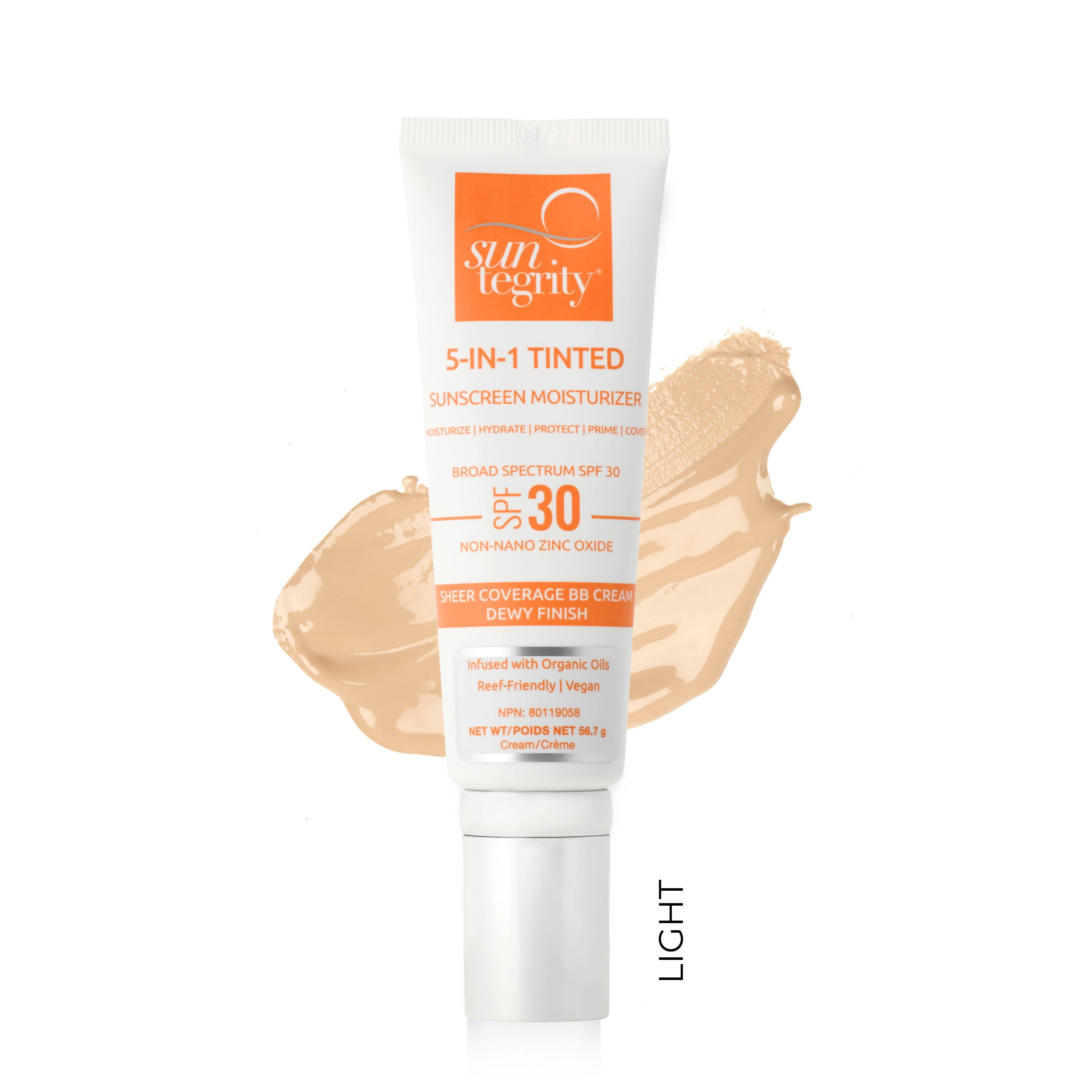 5 IN 1 Natural Moisturizing Face Sunscreen SPF 30 - Hydrating, Anti-Aging & Broad Spectrum Protection | Perfect for Daily Use, Outdoor Activities & Beach Days
