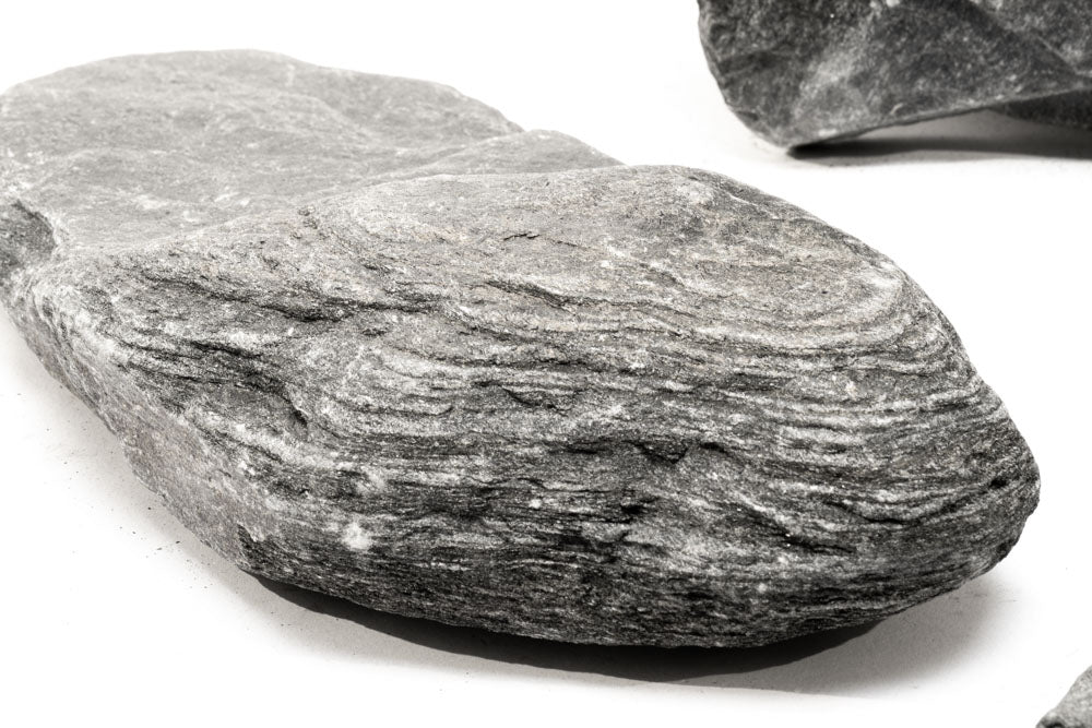 Premium Black River Slate Stone - Natural & Durable for Landscaping, Garden Pathways & Outdoor Decor | Perfect for Patios, Walkways & Water Features