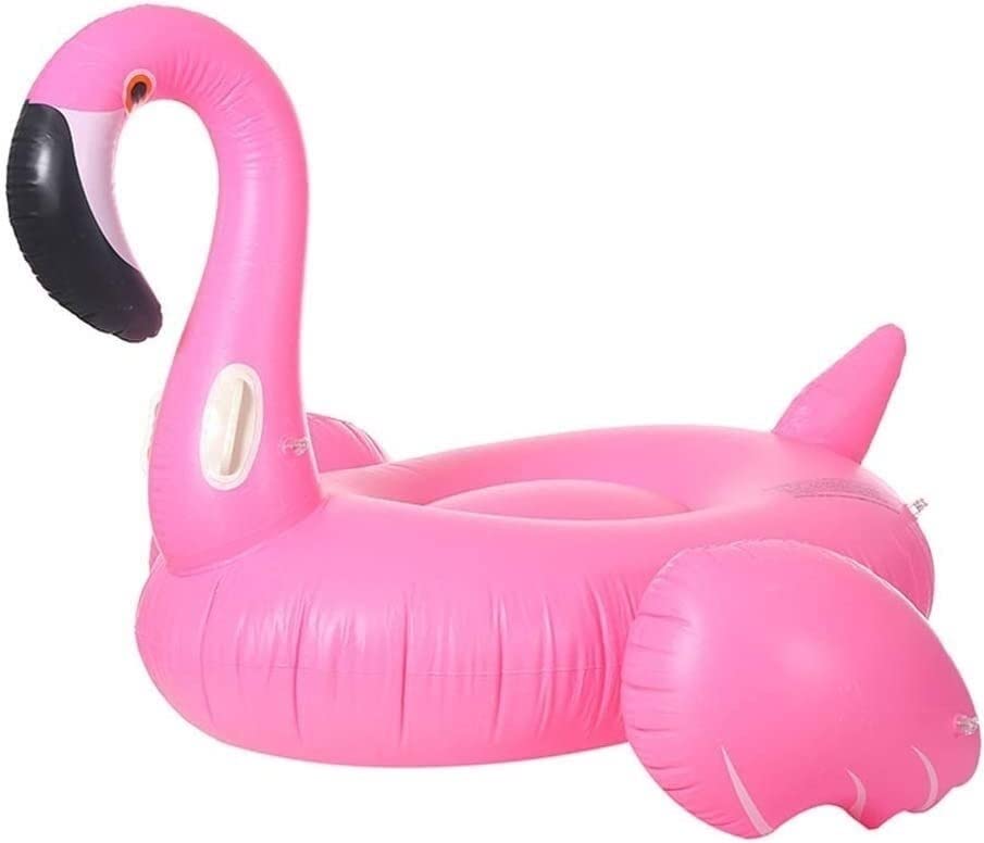 **Pink Flamingo Pool Float Airbed - Inflatable Floating Sofa for Adults, Beach & Pool Lounging, Summer Water Fun, Seaside Relaxation**