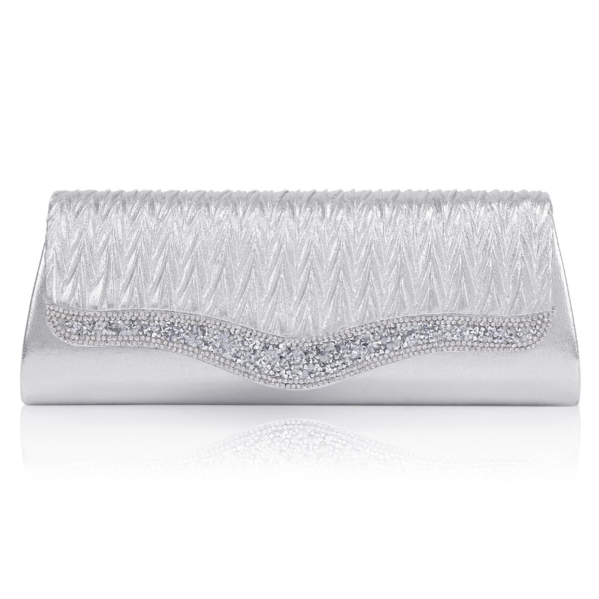 Sparkling Crystal Crossbody Bag for Women - Elegant Evening & Prom Clutch