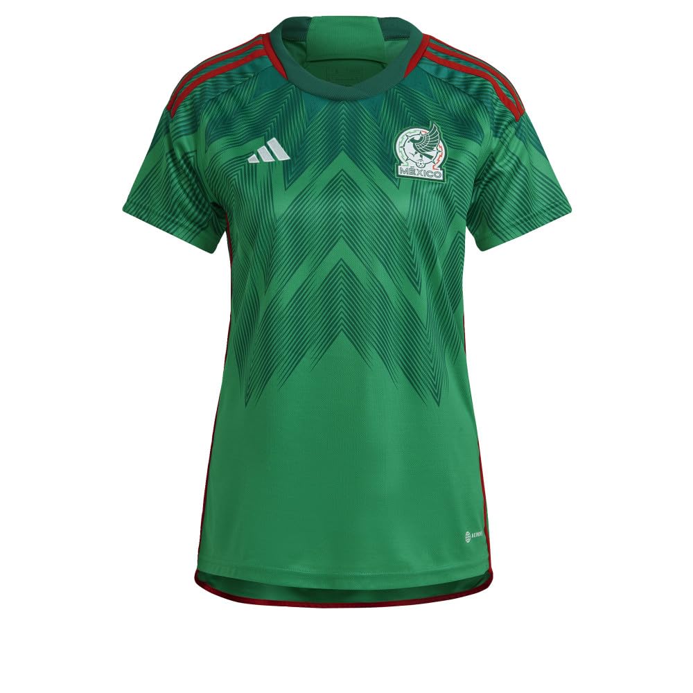 adidas Women's Mexico Home Jersey - Authentic Soccer Jersey for Women - Perfect for Games, Training & Fan Support