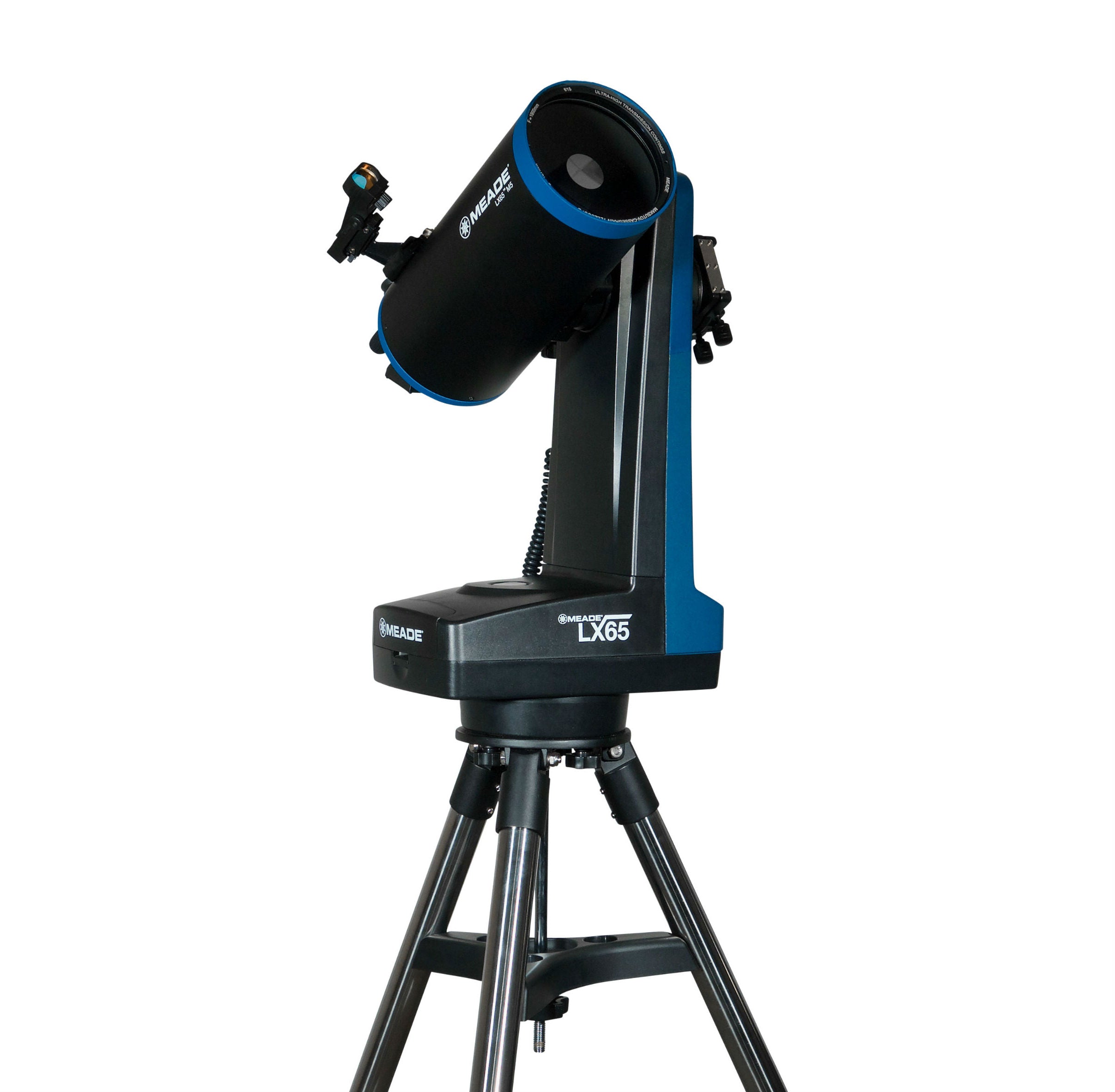 Meade 5 LX65 Maksutov-Cassegrain Telescope with Alt-Az Single Arm GoTo Mount 228001 - Perfect for Astronomy Enthusiasts & Stargazing