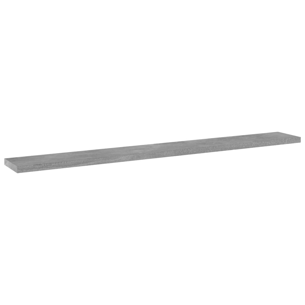 8-Pack Concrete Gray Bookshelf Boards 31.5
