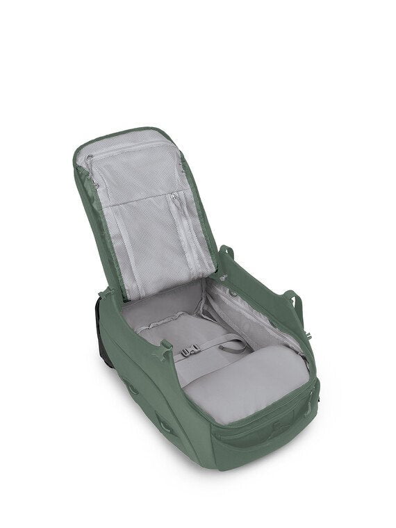 Osprey Sojourn Wheeled Travel Backpack 22L/45L - Durable Carry-On Luggage for Air Travel & Adventure Trips
