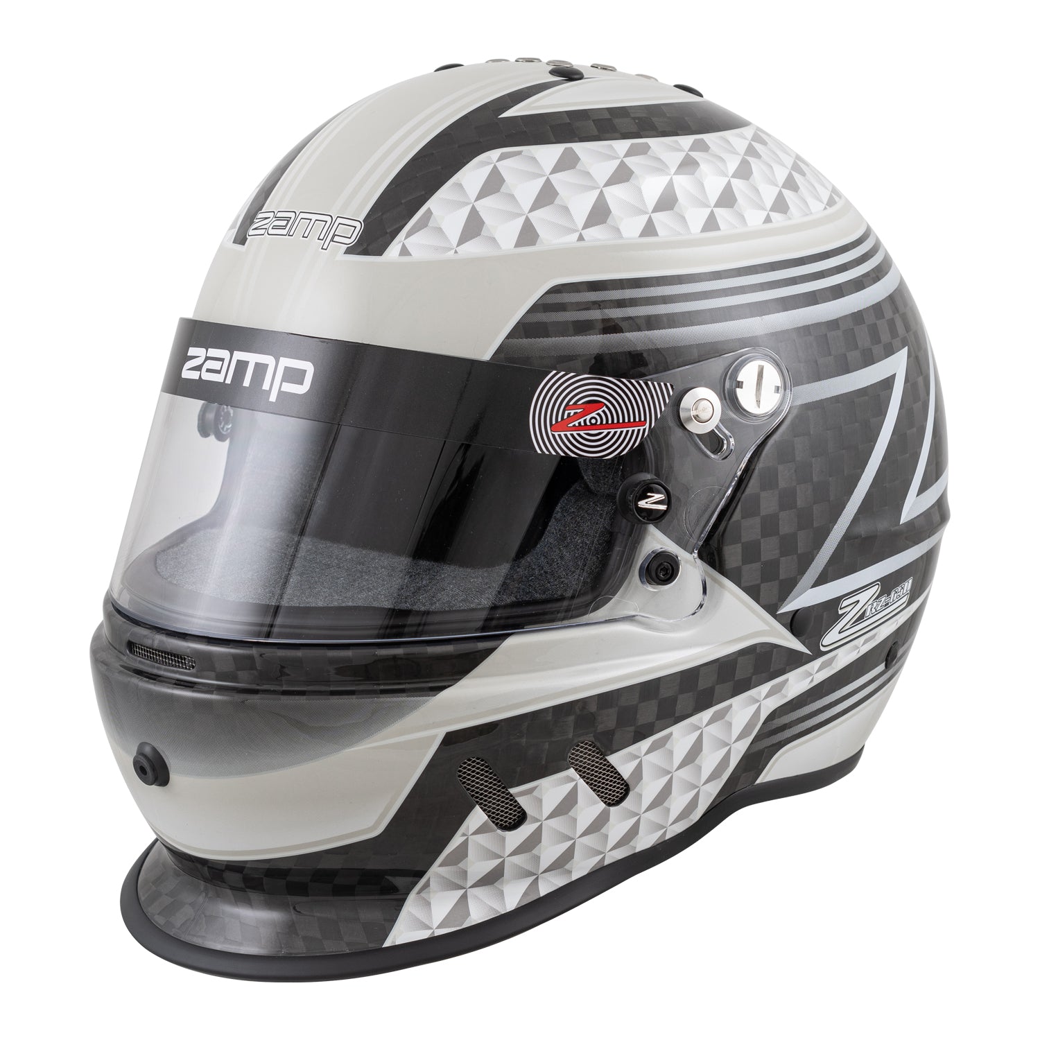 Zamp RZ 65D Graphic Carbon Fiber Dirt Bike Helmet - SA2020 Certified, Lightweight Motocross Racing Helmet for Off-Road & MX Riding - Perfect for Trail, Track & Competition Use