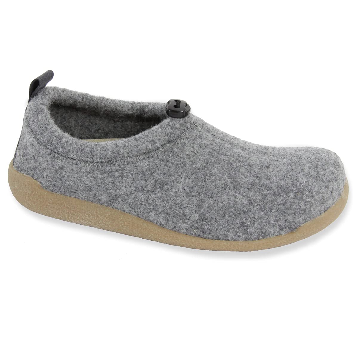 Sanita Lodge Wool Clogs for Men & Women - Closed Back Slip On Shoes with Removable Footbed & Adjustable Fit - Perfect for Indoor Comfort, Spa, and Relaxation at Home