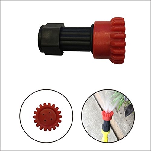 4 Pack Plastic Female Thread Spray Nozzles for Weed Killer & Pest Control Sprayers - Inner Teeth Design - Perfect for Garden, Lawn Care & Agricultural Applications