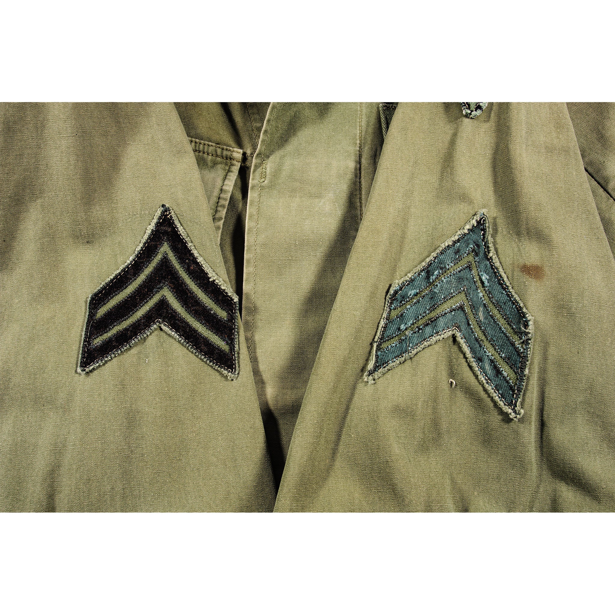 Vintage US Army 5th Pattern Tropical Combat Jacket - Ripstop Fabric - Vietnam War Era (1967) - 25th Infantry Division Sergeant - Military Collectible & Outdoor Adventure Gear