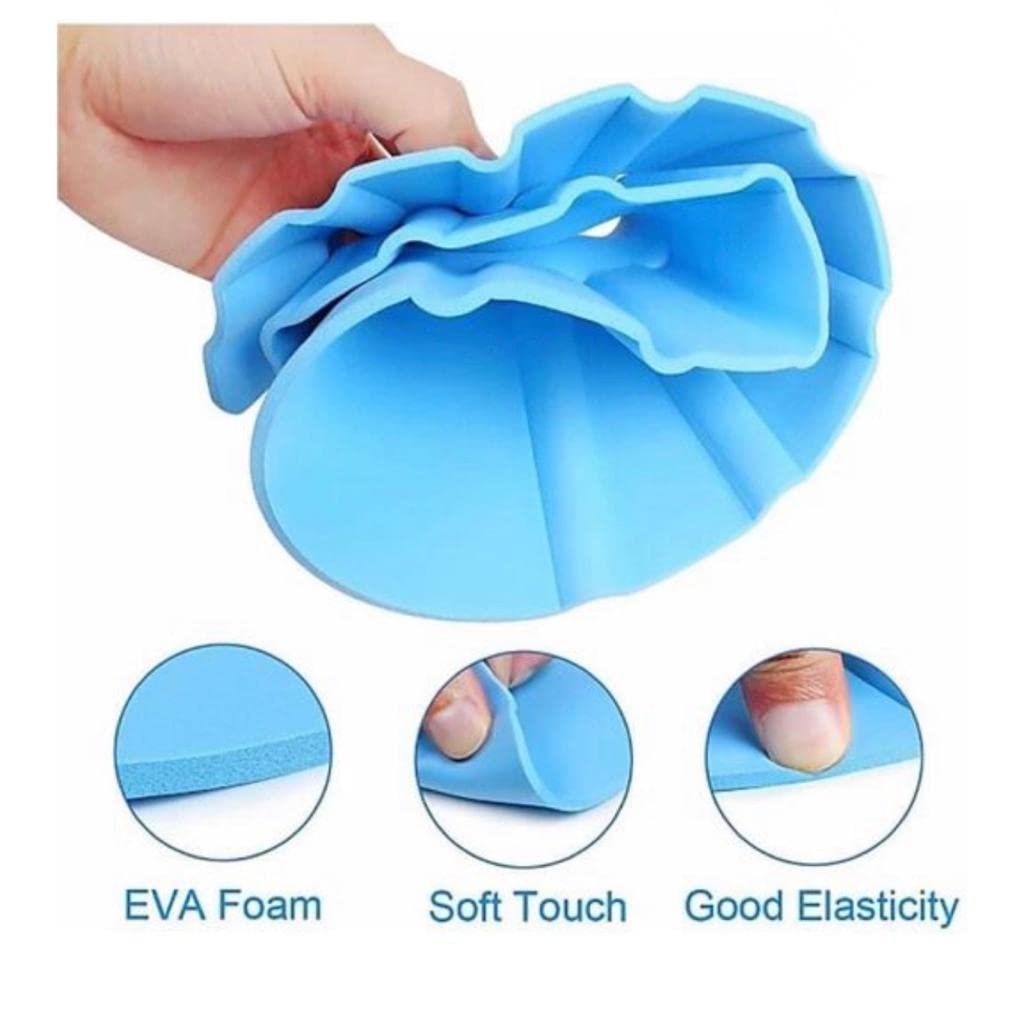 KLI Kids Shower Cap - Waterproof Bath Shower Cap for Boys & Girls, Soft & Comfortable Hair Protection for Swimming, Bath Time & Spa Days - Perfect for Toddlers & Children
