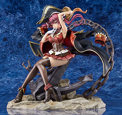 Max Factory Hololive Production: Houshou Marine 1:7 Scale Anime Figure - Premium Collectible Multicolor (M04317) - Perfect for Anime Fans, Display & Gift Giving