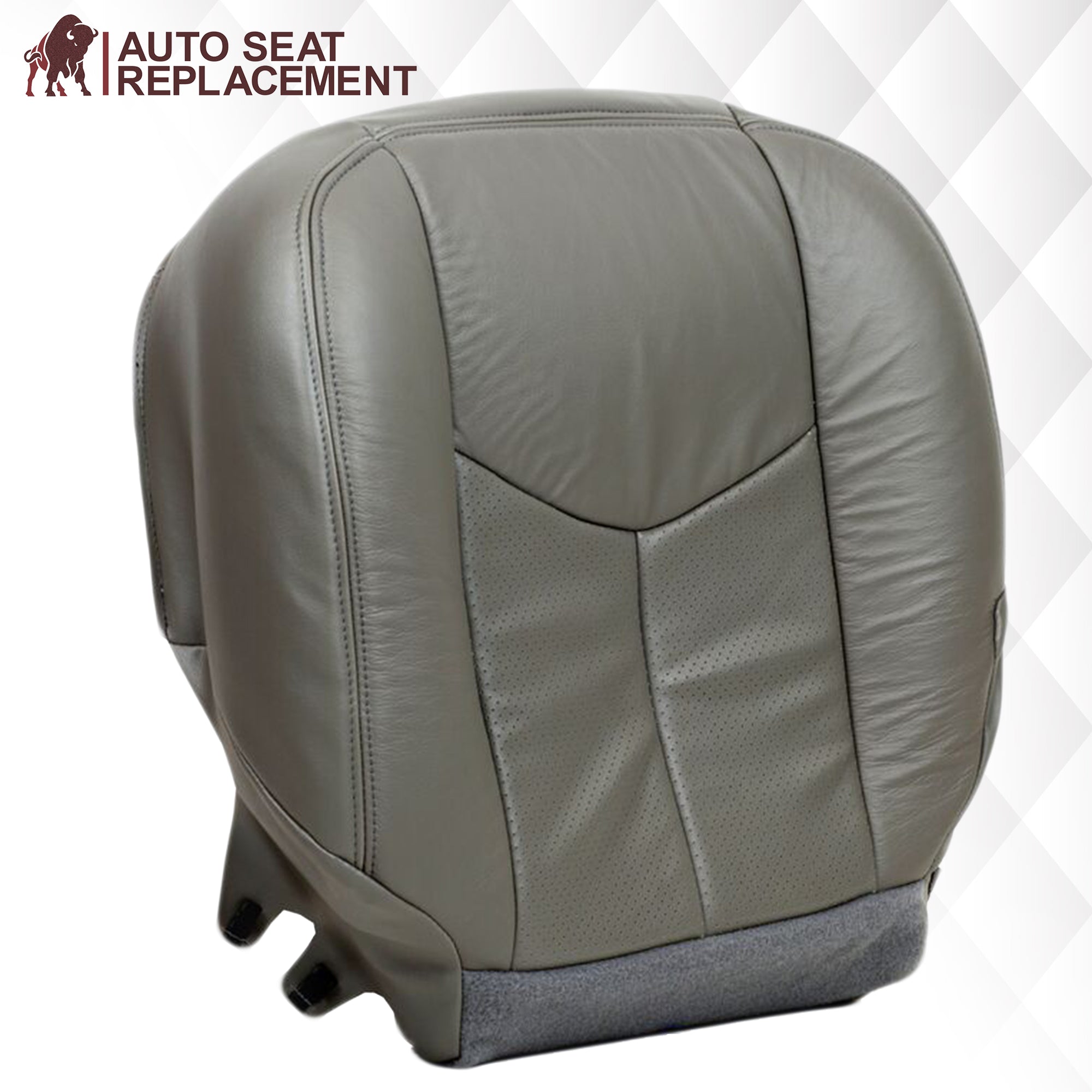2003-2006 Cadillac Escalade Custom Fit Seat Covers - Premium Gray Car Seat Protectors for SUV, Truck & Luxury Vehicles | Perfect for Road Trips, Daily Commutes & Family Protection