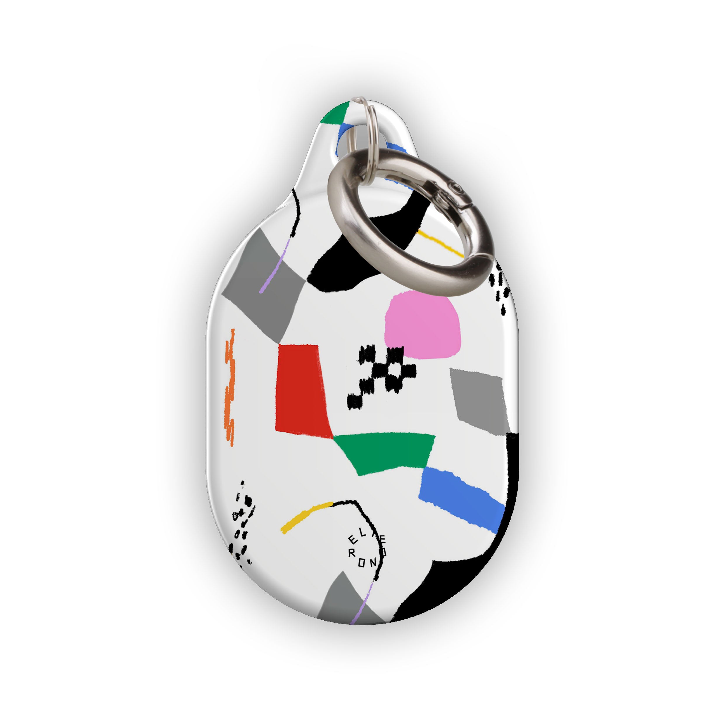 Premium Leather AirTag Holder - Secure & Stylish Keychain for Apple AirTag - Perfect for Keys, Wallets & Luggage Tracking