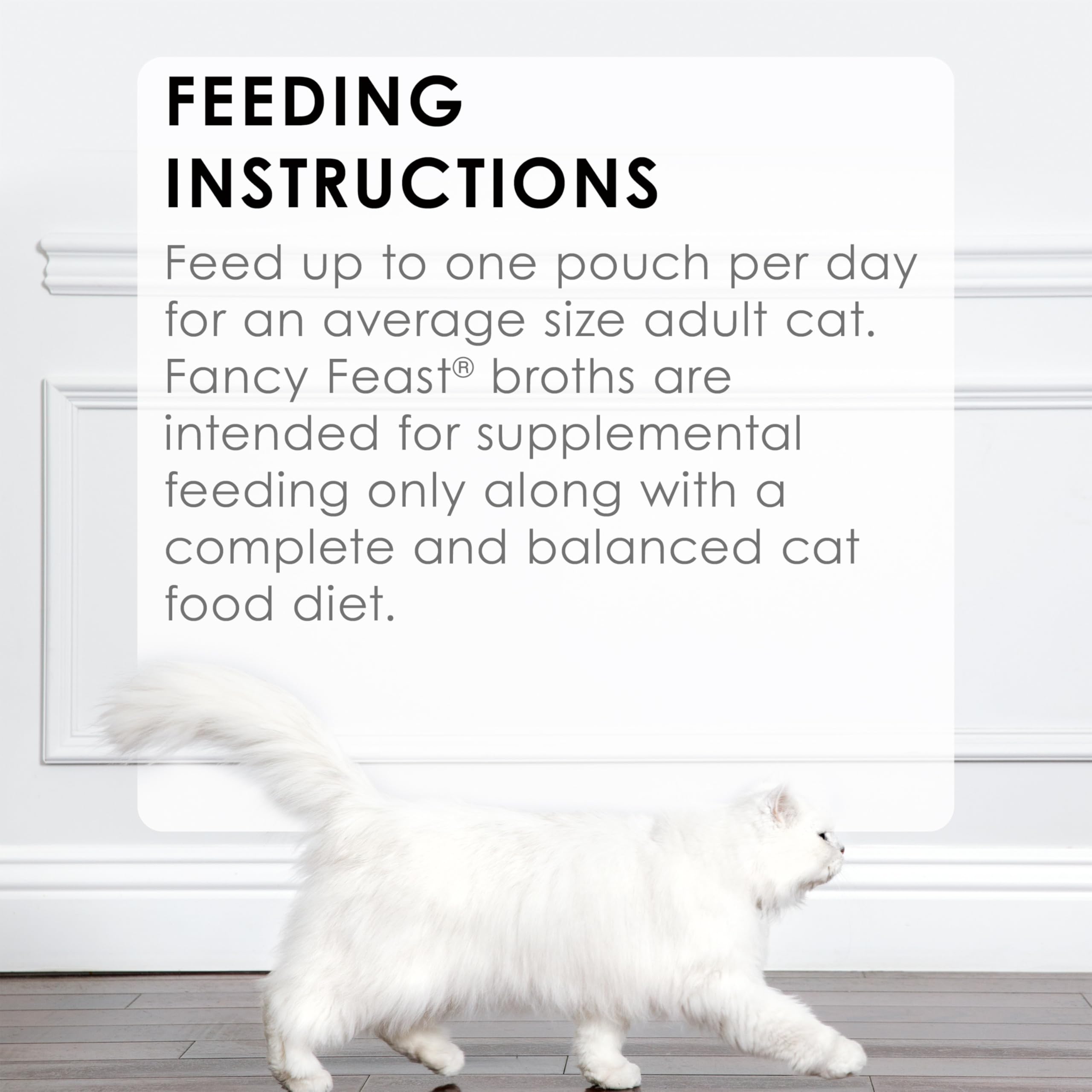 Fancy Feast Classic Broths Cat Food Complement - Variety Pack with 3 Delicious Flavors (12 Pack, 40g Pouches) | Wet Cat Food Topper for Picky Eaters & Senior Cats | Perfect for Enhancing Dry Food or as Hydration Supplement