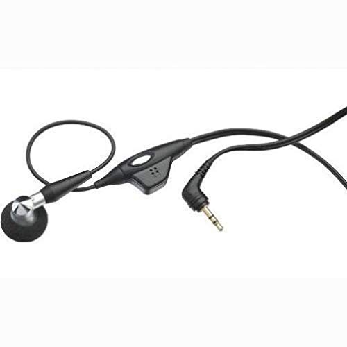 Single Earbud Wired Headset with 3.5mm Jack - Mono Earphone Compatible with Motorola One Zoom & Other Smartphones - Perfect for Calls, Gaming & Hands-Free Use