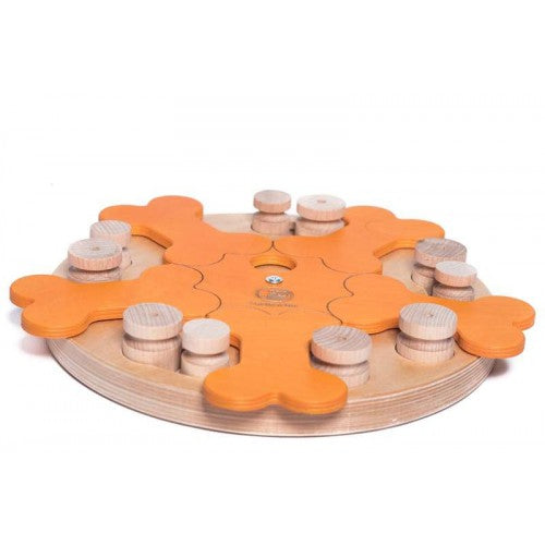 Interactive Carousel of Bones Pet Toy for Dogs & Cats - Fun Chew Toy for Teething, Boredom Relief & Dental Health - Perfect for Indoor & Outdoor Play