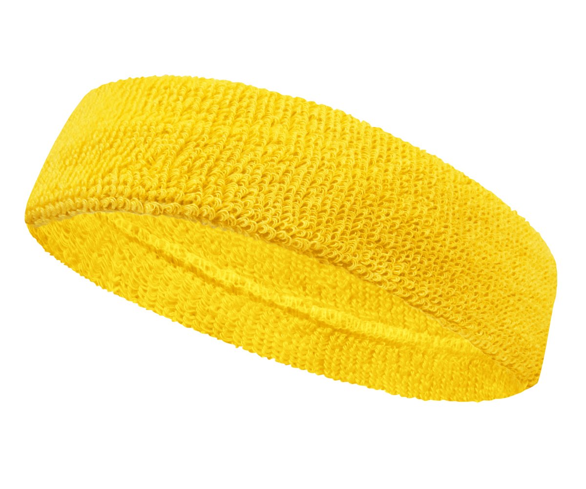 Customized Number & Text Premium Terry Sweat Headbands - 1 Piece - Soft & Absorbent for Yoga, Running, Workouts & Sports - Personalized Fitness Accessories