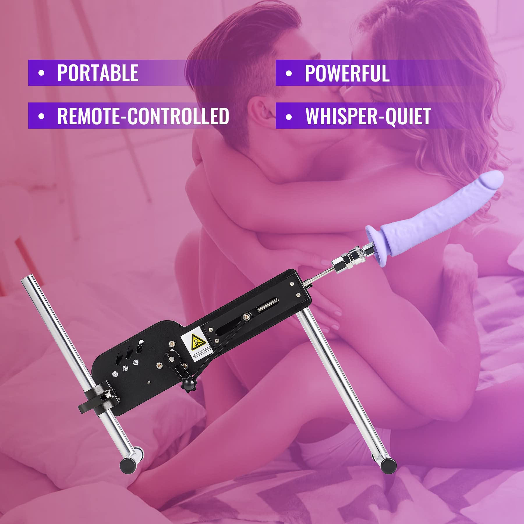 Premium SENSUA Thrusting Dildo Sex Machine with Wireless Remote - 8