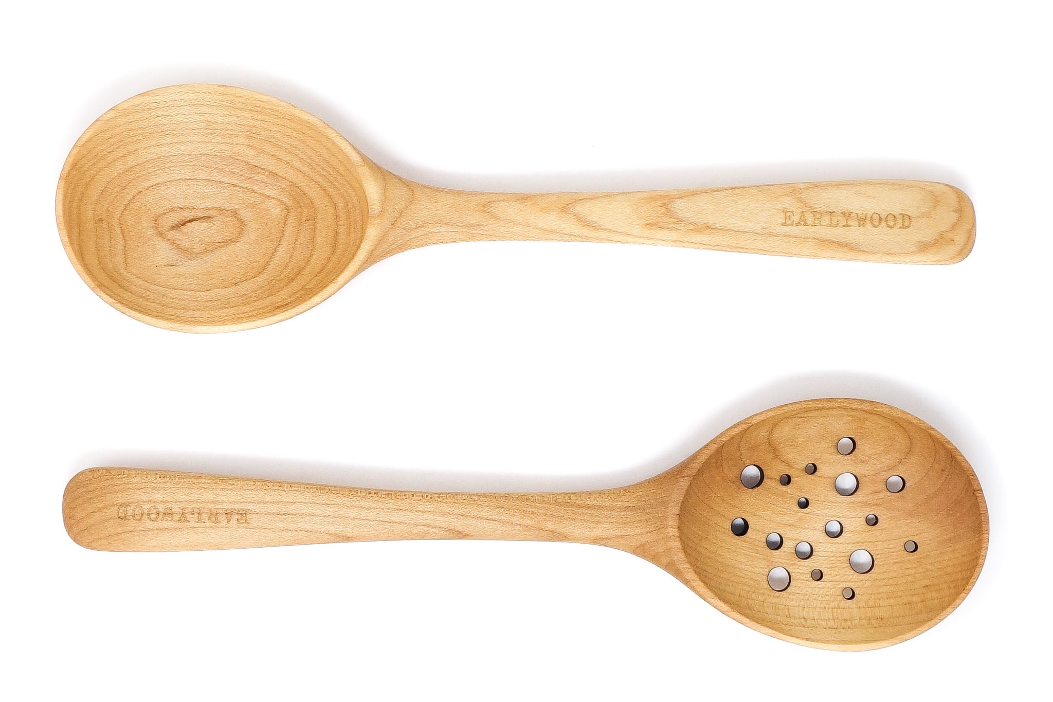 Premium Wooden Spoon Set for Cooking - 6-Piece Natural Wood Kitchen Utensils for Stirring, Mixing & Serving - Ideal for Baking, Cooking & Home Kitchen Use