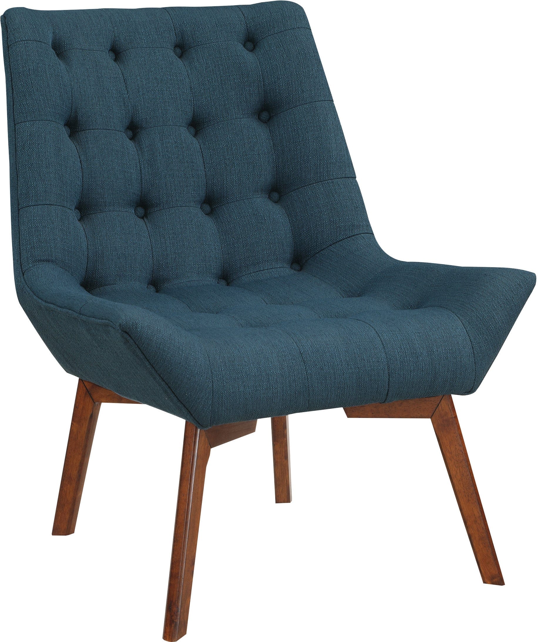 Office Star Shelly Tufted Chair - Comfortable Upholstered Office Chair with Button Tufting [SHE] - Perfect for Home Office, Study Room or Workspace