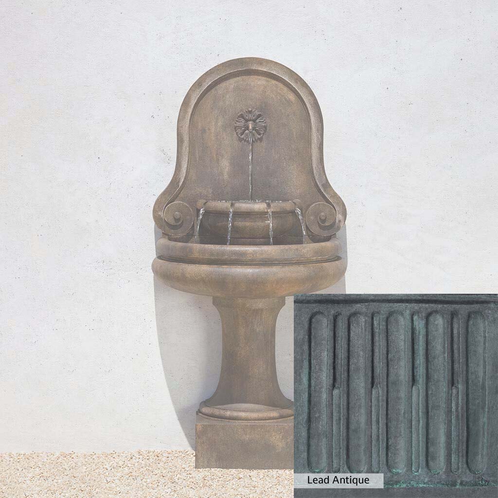 Campania International Valencia Outdoor Garden Fountain - Elegant Spanish-Inspired Water Feature for Patio, Yard, and Landscape Decor