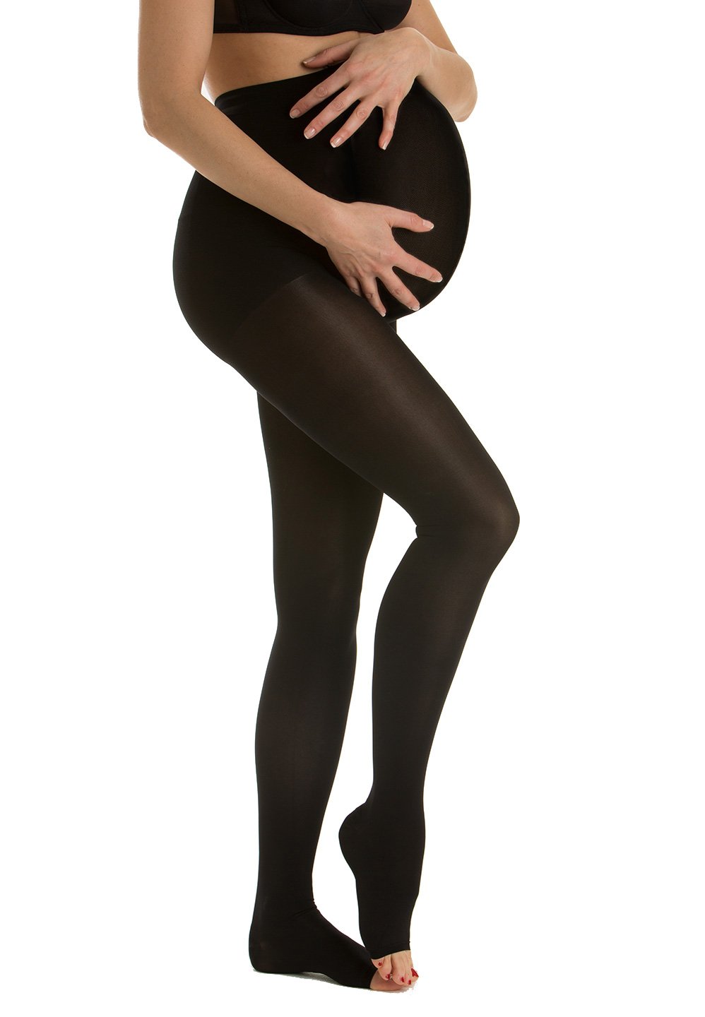 Relaxsan M2190A Black Compression Tights 20-30 mmHg for Maternity & Medical Use