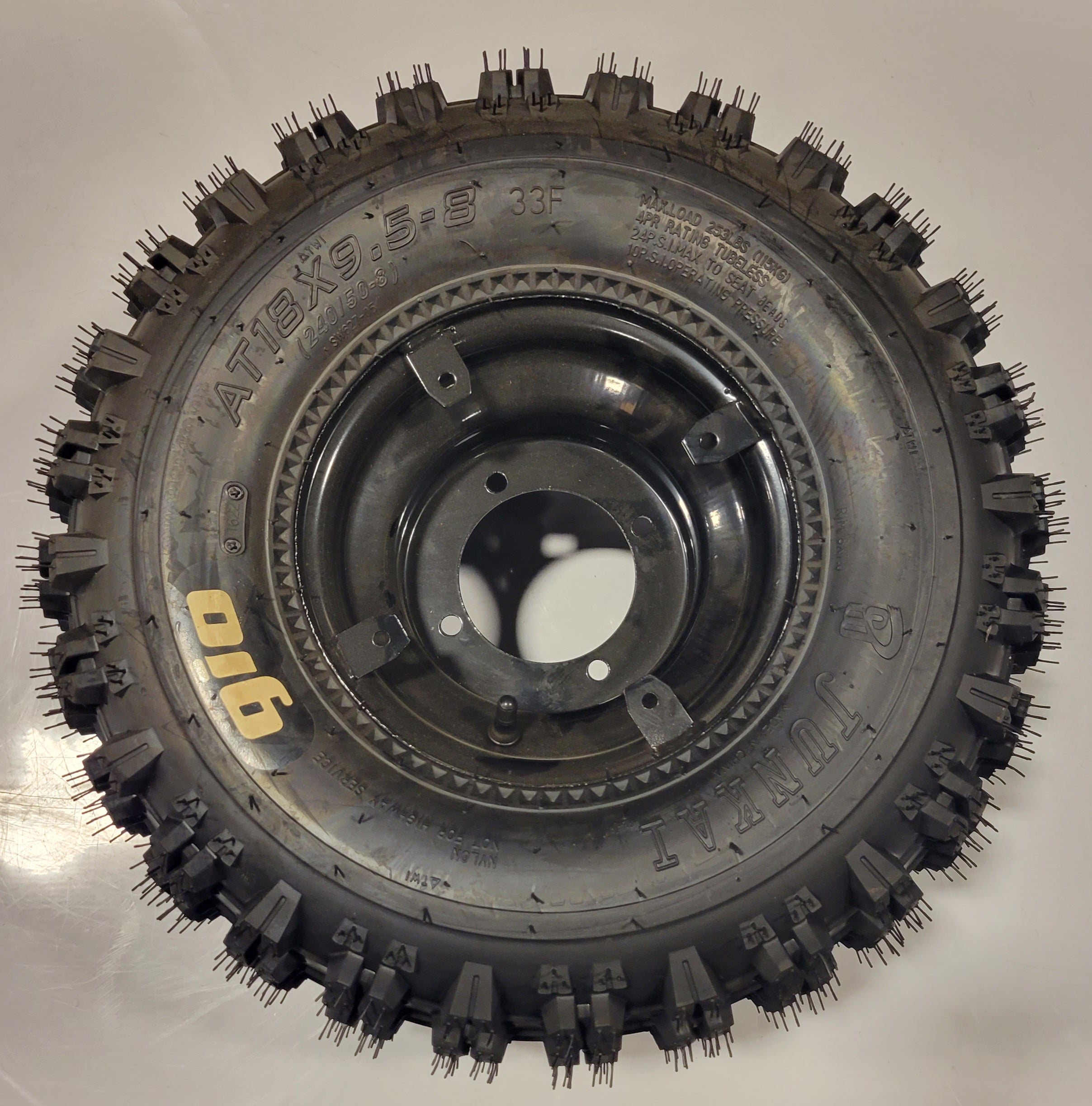 Blazer 125HS Rear Wheel Complete - High Performance Replacement Wheel for ATV & UTV - Perfect for Off-Roading, Trail Riding & Farm Work