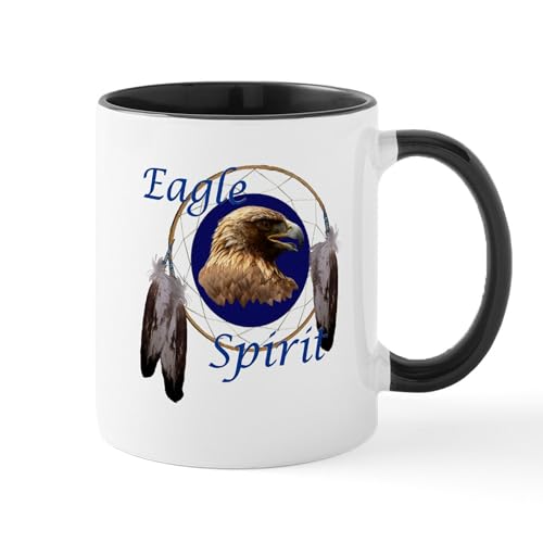 White/Black Inside - Eagle Spirit Mug