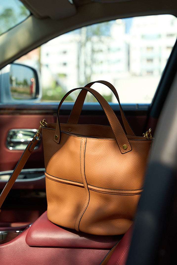 Stylish Multi-Functional Bucket Bag for Women - Waterproof & Spacious Crossbody Handbag - Perfect for Travel, Shopping, and Everyday Use