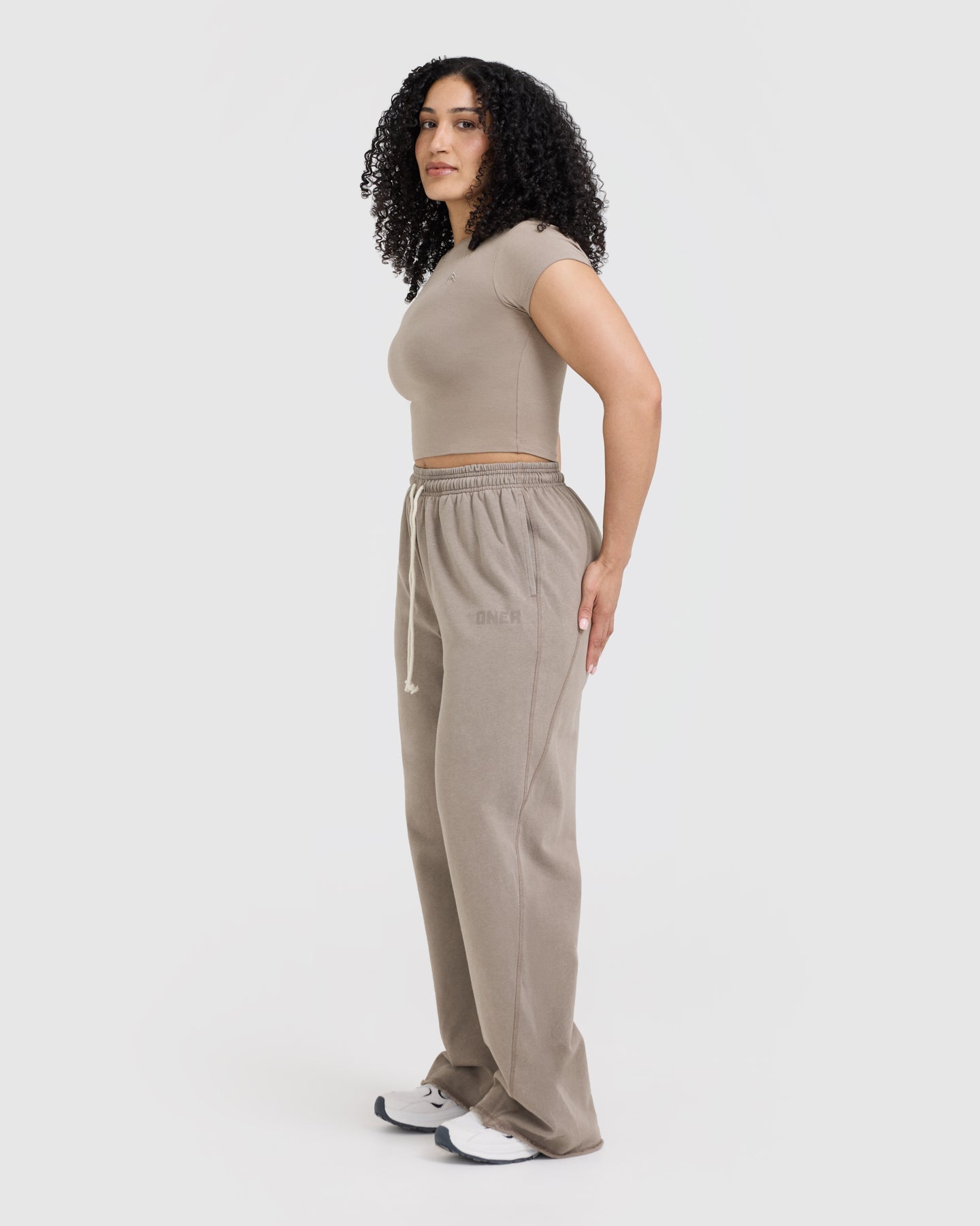 Raw Lounge Wide Leg Joggers for Women - Soft Minky Fabric Comfortable Loungewear Pants | Perfect for Yoga, Home Relaxing & Casual Outfits