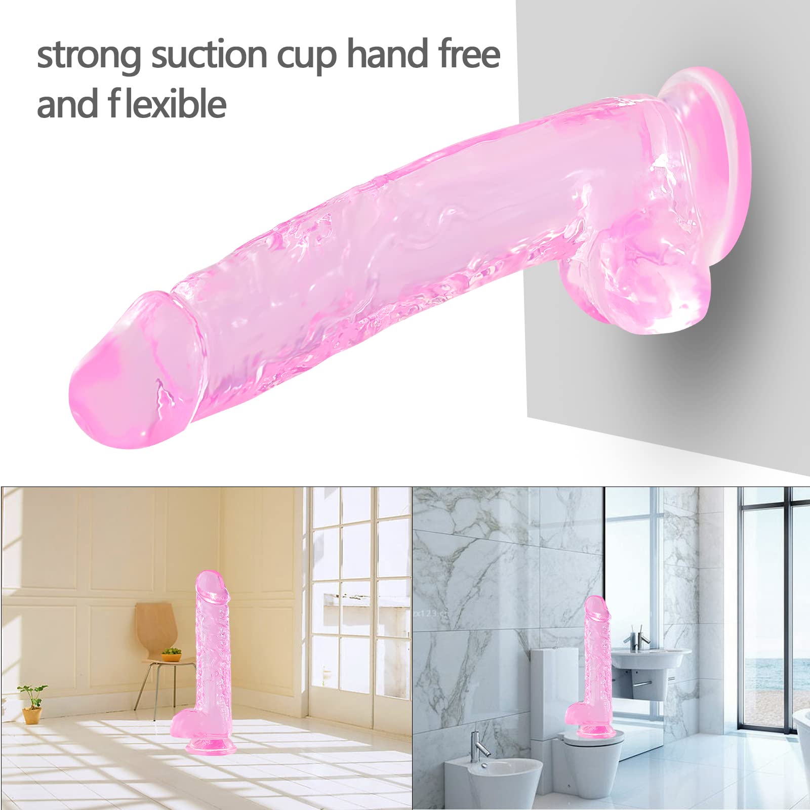 11.6 Inch Giant Pink Dildo - Extra Large Hands-Free Adult Sex Toy for Women | Perfect for Solo Play, Couples Fun & BDSM Exploration