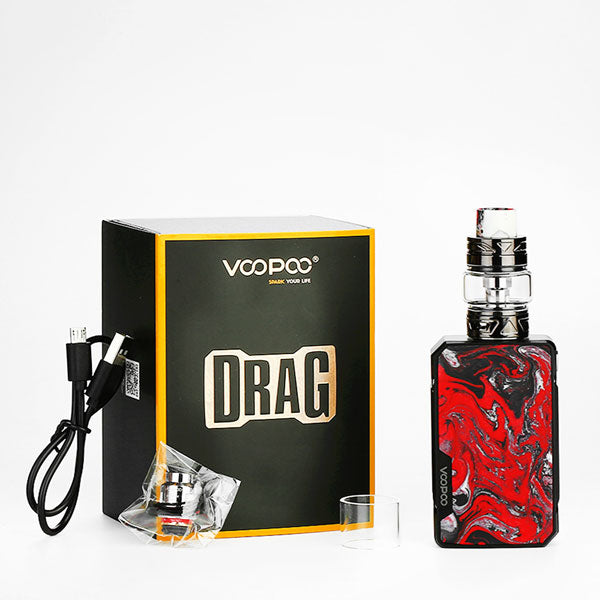 VOOPOO DRAG Mini 117W Vape Kit with UFORCE T2 Tank - Portable Vaping Device for Beginners & Advanced Users | Perfect for Travel, Home Use & Cloud Chasing
