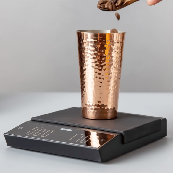 Felicita Digital Coffee Scale with Timer - Precise Espresso & Pour Over Brewing - Perfect for Home Baristas & Coffee Enthusiasts | Kitchen & Coffee Shop Essential