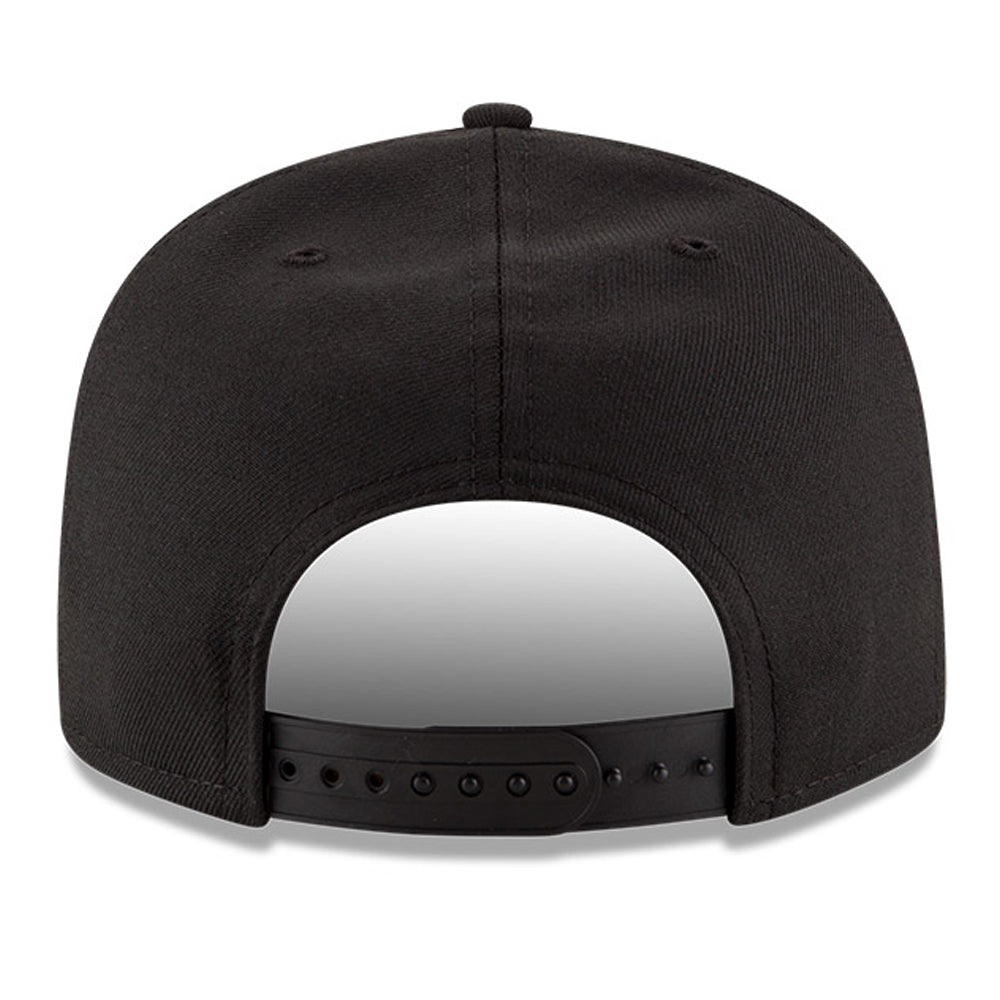 New Era 9Fifty Buffalo Bills Basic Snapback Hat - Black & White Adjustable Baseball Cap for Men & Women - Perfect for Sports Fans, Game Day & Casual Wear