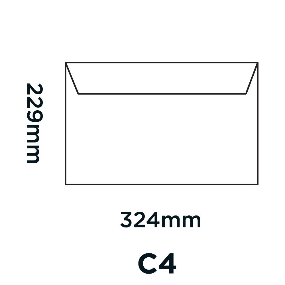 Creative Colour C4 229 x 324 mm Peel & Seal Wallet Envelopes - Acid Green (Pack of 250) | Perfect for Mailing, Business Correspondence, and Document Storage