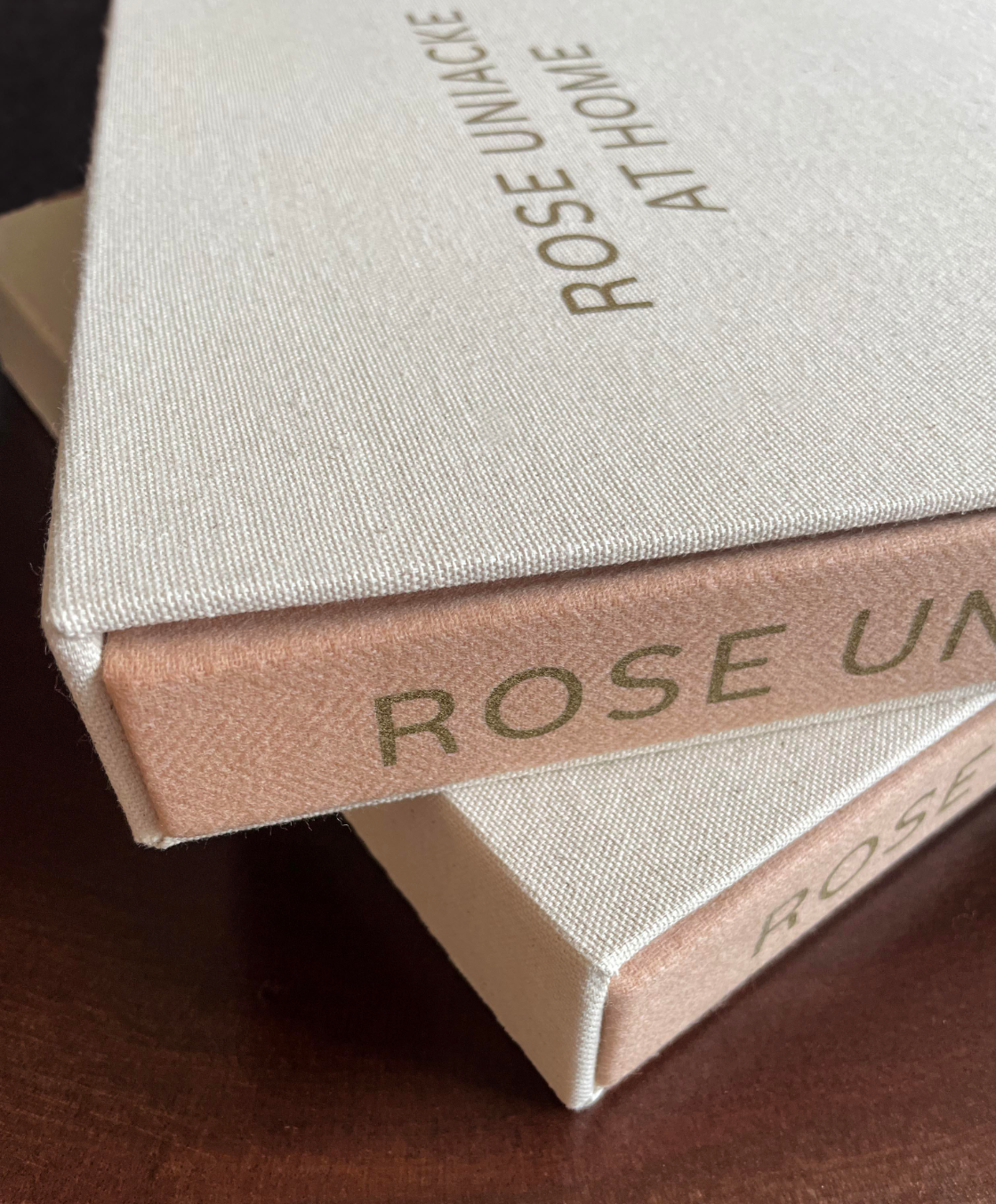 ROSE UNIACKE AT HOME Limited Edition - Luxury Home Decor & Interior Design Book for Stylish Living Rooms, Bedrooms & Coffee Tables
