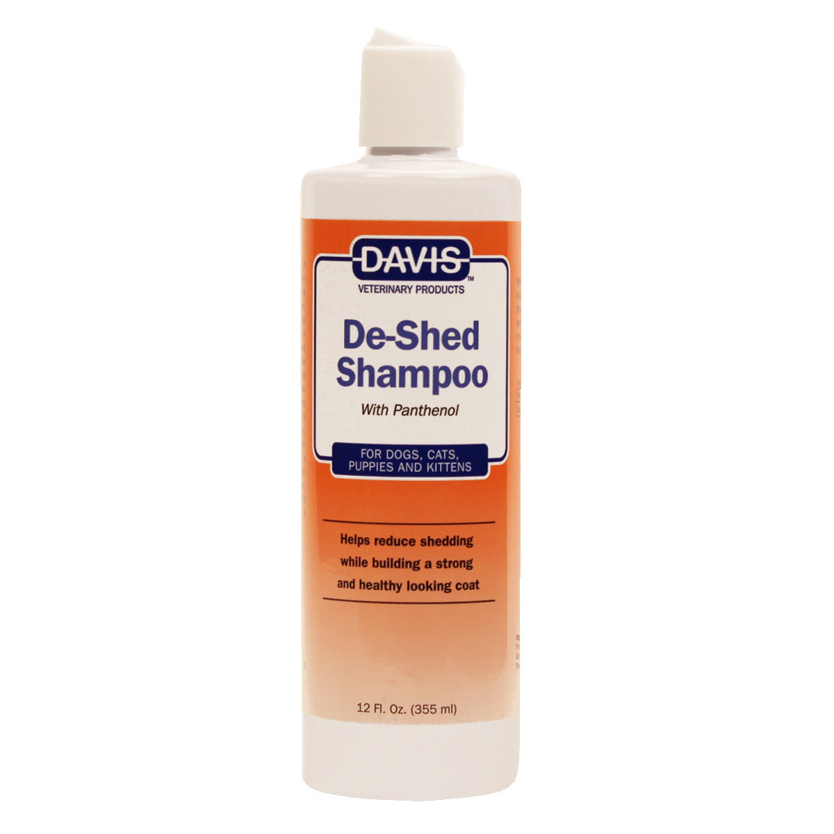 Davis DeShed Shampoo for Dogs, Cats & Horses - Gentle Pet Hair Control Formula for Shedding Season | Perfect for Bathing, Grooming & Coat Care