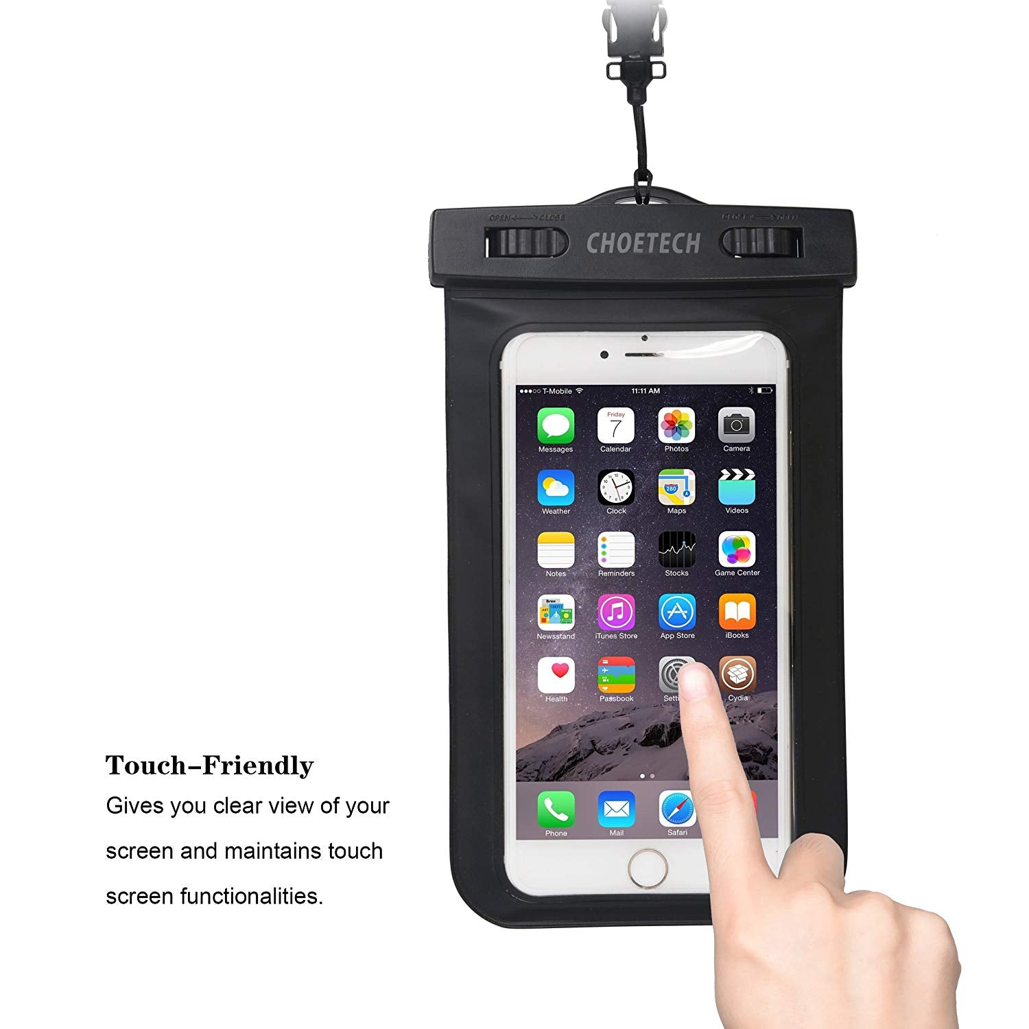 Waterproof Phone Pouch 2 Pack - Universal Waterproof Case for iPhone Samsung Galaxy - Perfect for Swimming, Beach, Kayaking & Outdoor Activities