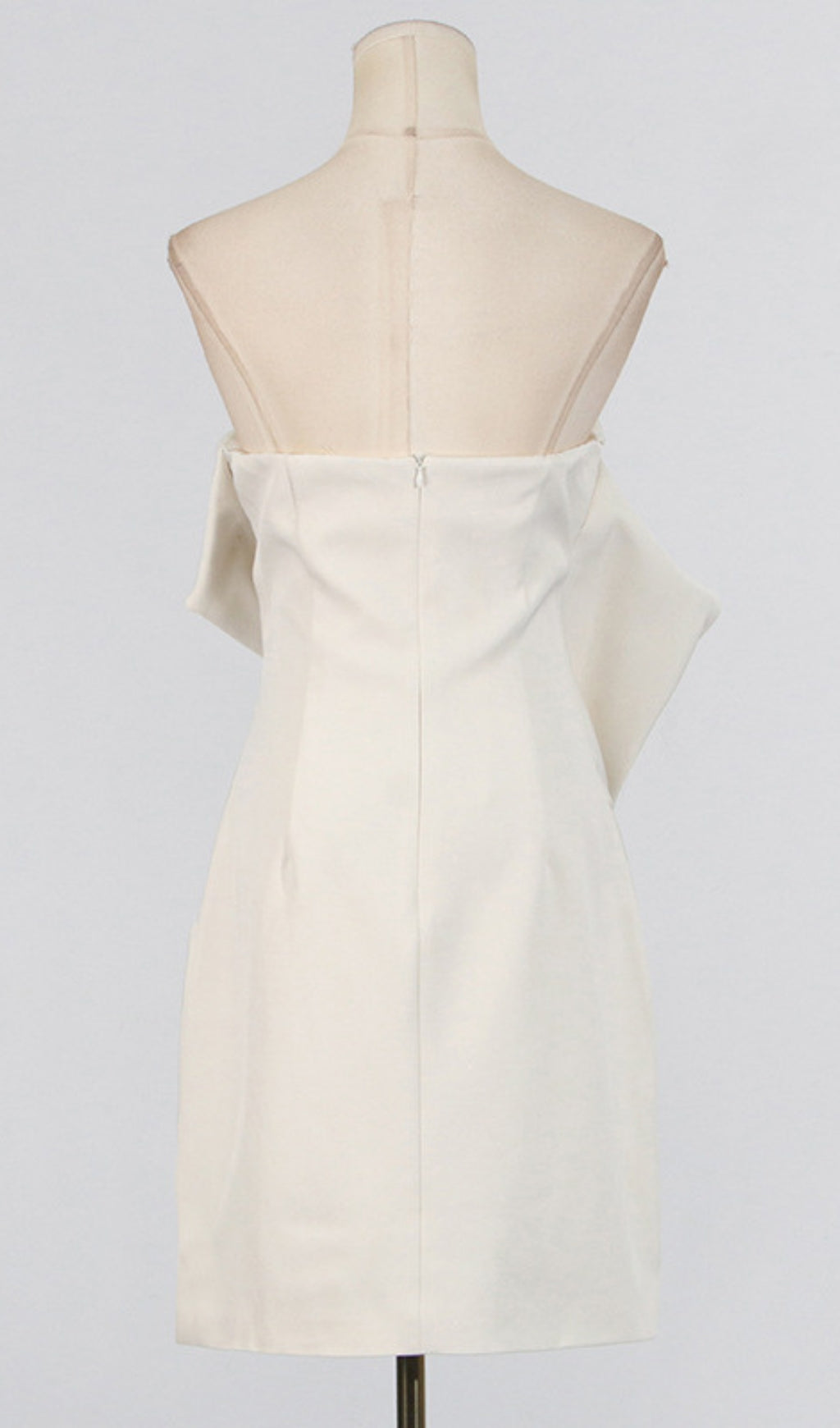 Alisa Strapless Floral Mini Dress in Apricot - Perfect for Summer Weddings, Beach Vacations & Date Nights