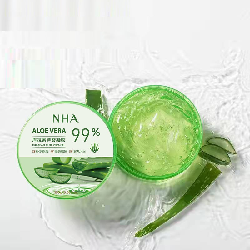 Best Moisturizing & Acne-Fighting Aloe Vera Gel for Face - Hydrating Skin Care Treatment for Dry & Oily Skin | Perfect for Daily Use & Post-Sun Care
