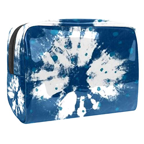 LEVEIS PVC Cosmetic Bag for Women - Waterproof Makeup Organizer with Zipper, Travel Toiletries Pouch for Bathroom & On-the-Go Use
