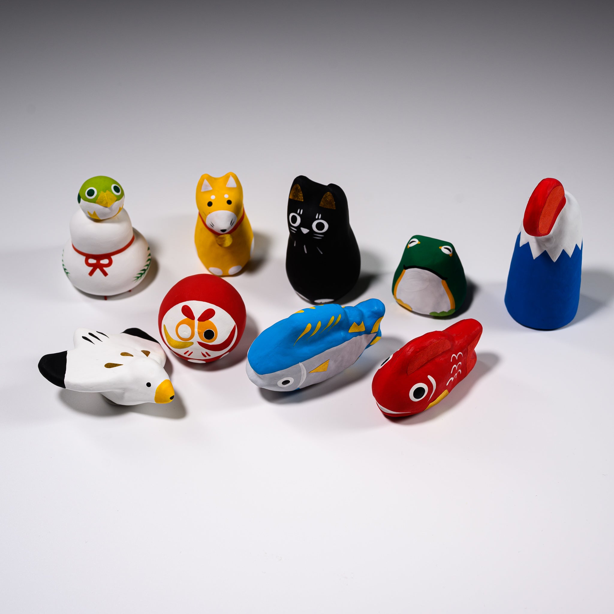 Handheld Lucky Fortune Ornament - Bird Charm for Good Luck | Japanese Omikuji Seagull Decoration | Perfect for Home Decor, Gift Giving & Feng Shui
