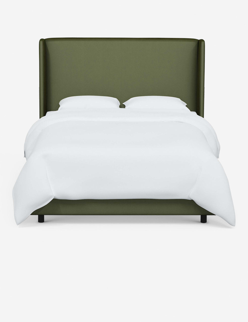 Adara Bed - Queen Size Platform Bed Frame with Headboard, Modern Wooden Bed for Bedroom - Perfect for Master Bedroom, Guest Room, and Home Decor