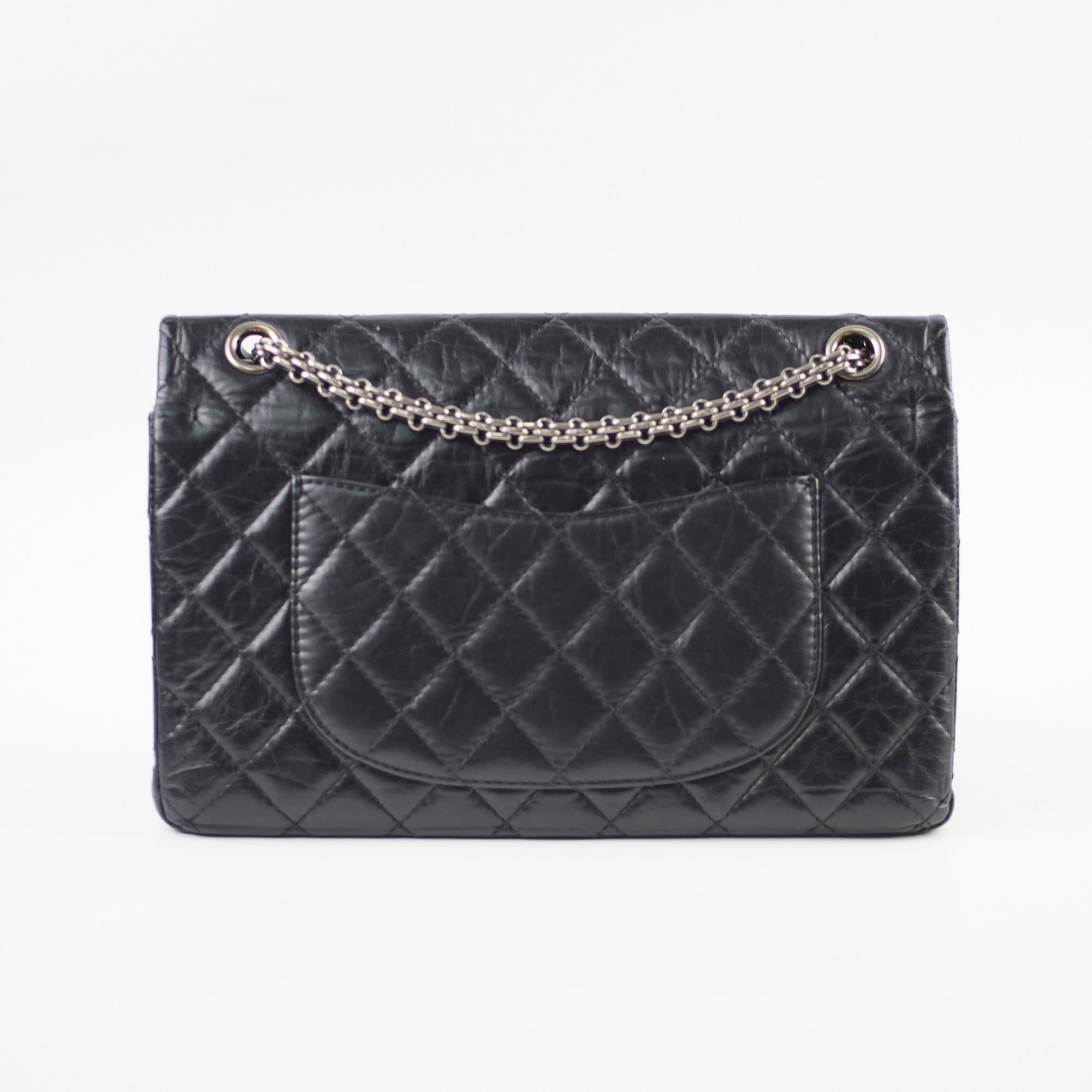 Chanel Reissue 226 Black Leather Flap Bag - Luxury Designer Handbag for Women | Perfect for Work, Evening Events & Special Occasions