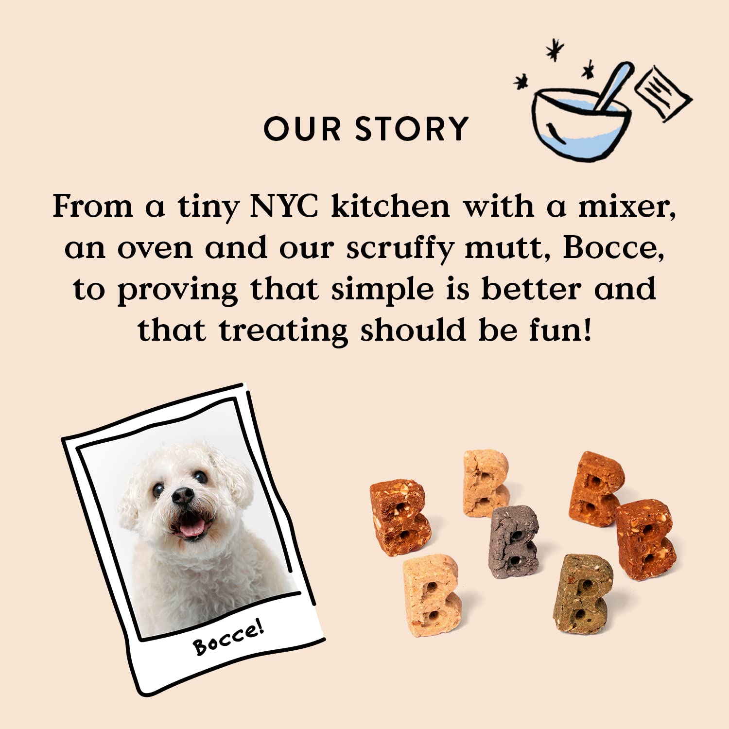 Bocce's Bakery Say Moo Beef & Cheddar Dog Training Treats - Grain-Free, Wheat-Free, Healthy Snacks for Small & Large Dogs - 6 oz Resealable Bag - Perfect for Obedience Training & Reward-Based Learning