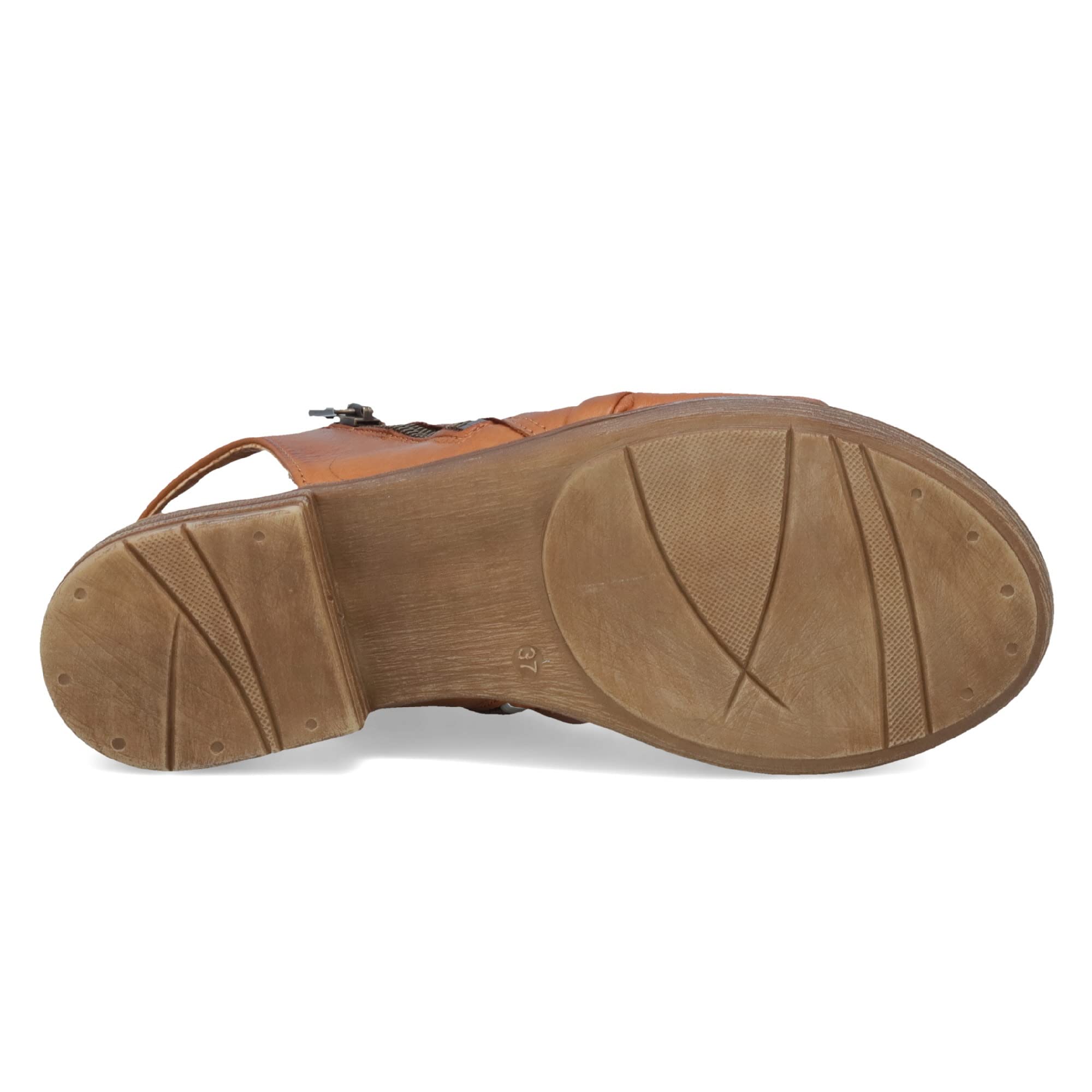 Miz Mooz Dylan Women's Leather Sandals - Boho Peep Toe Sandals with Side Zipper | Comfortable & Stylish for Summer, Beach, Travel & Casual Outfits