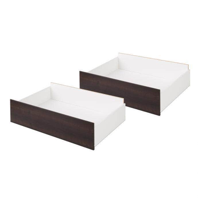 2-Pack Rolling Storage Drawers with Wheels - 4 Color Options for Bedroom, Office, or Closet Organization